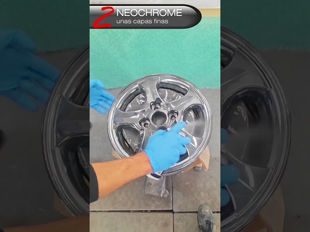 ¿Llantas Cromadas con Spray? Efecto Espejo NeoChrome (Barnizable)
