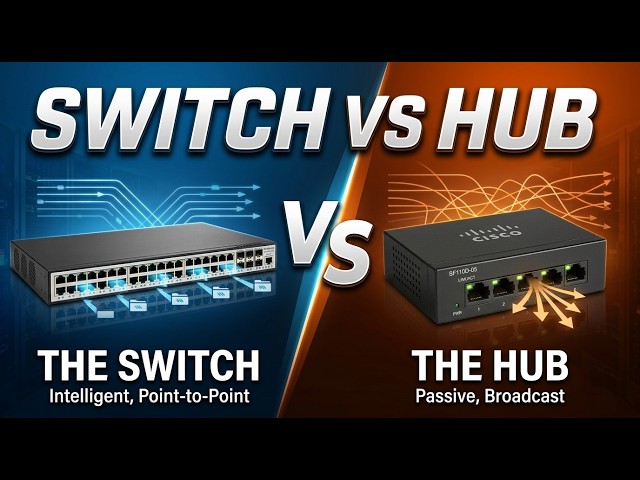 SWITCH VS HUB