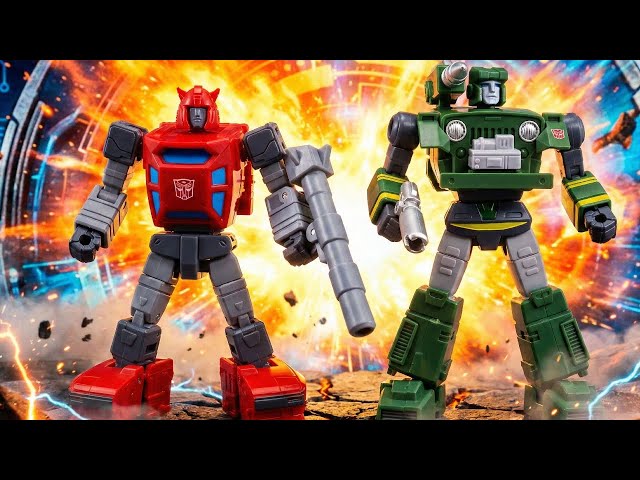 Transformers G1 Hound and Cliffjumper mini figs are awesome hobby kits Series 2