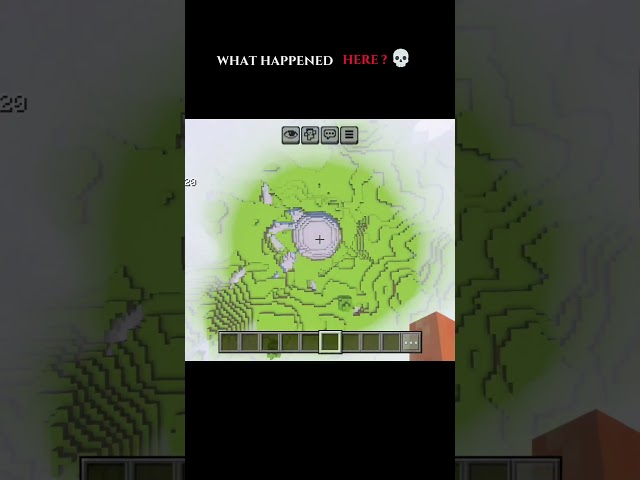 What happened here 😨😨!! #minecraft The bomb blast was reported. !! #viral #shorts