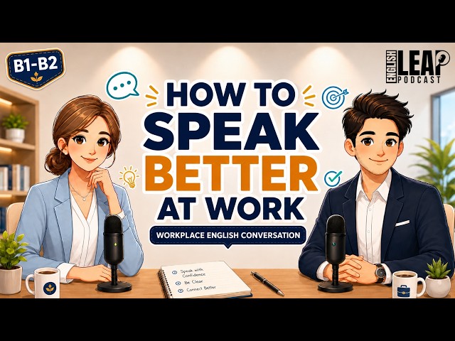 English Podcast for Daily Life English | How to Speak Better at Work | Learn English Conversation