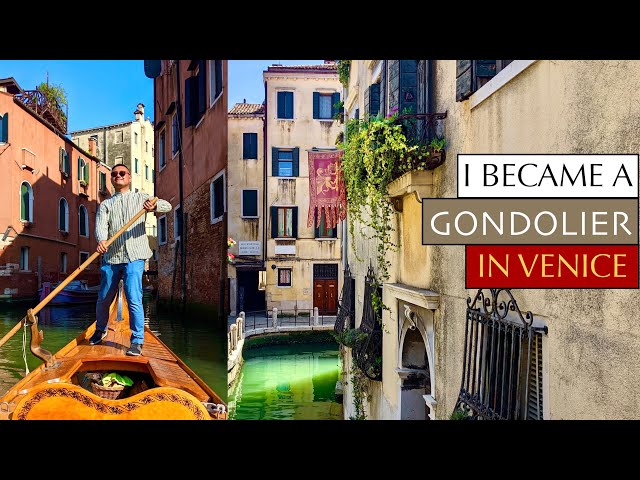 I BECAME GONDOLIER FOR A DAY IN VENICE! Hidden Gems of Dorsoduro & San Giorgio Maggiore [Ep.80]