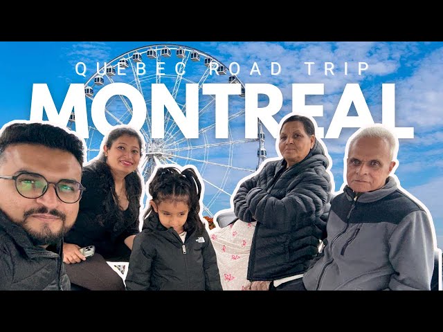 Quebec Road Trip | Day 1 - Montreal | Ferris Wheel - La Grande Roue de Montréal | theMountainFam