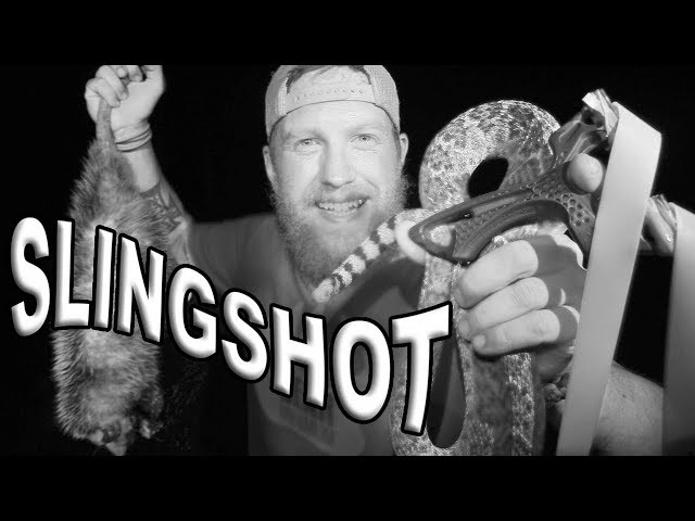 Rattlesnake And Possum Slingshot Hunting Catch And Cook / Day  8 Of 30 Day Survival Challenge  Texas