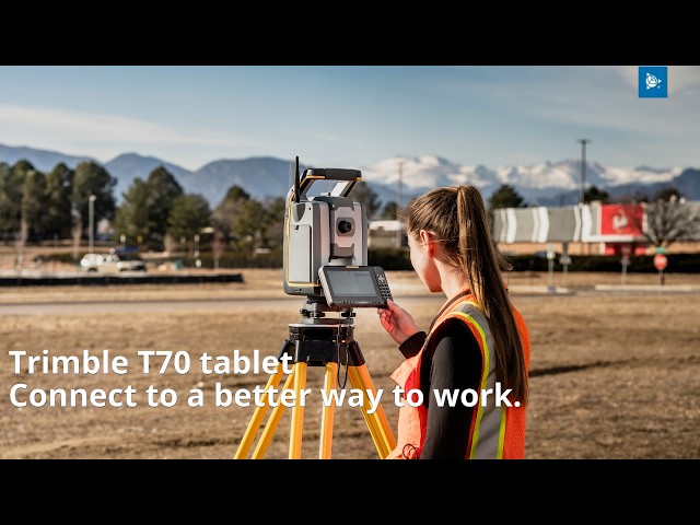 Trimble T70 tablet: Rugged power, compact size