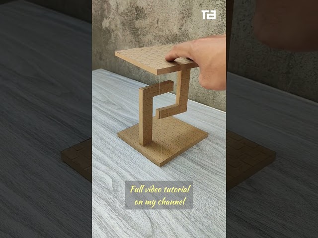 Cardboard Tensegrity