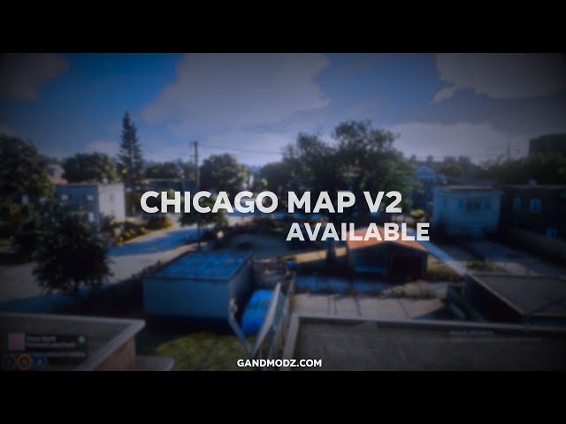 CHICAGO MAP V2 - MINIMAP FIVEM