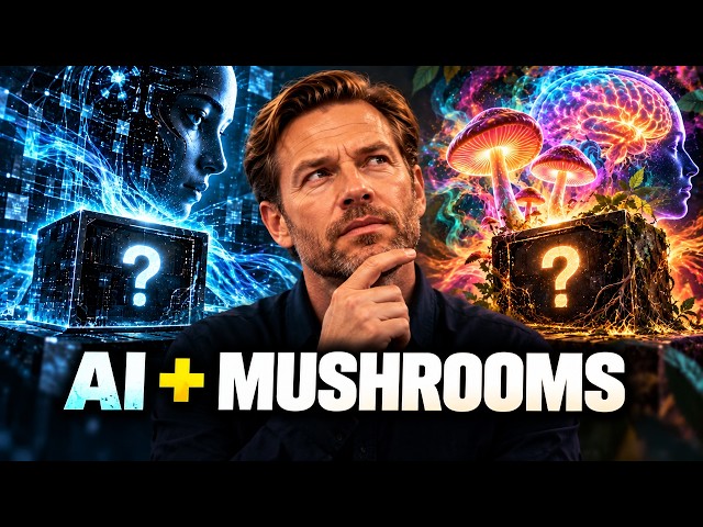 AI + Magic Mushrooms: Two Black Boxes, One Question