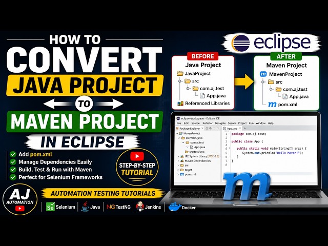 Convert Java Project To Maven Project