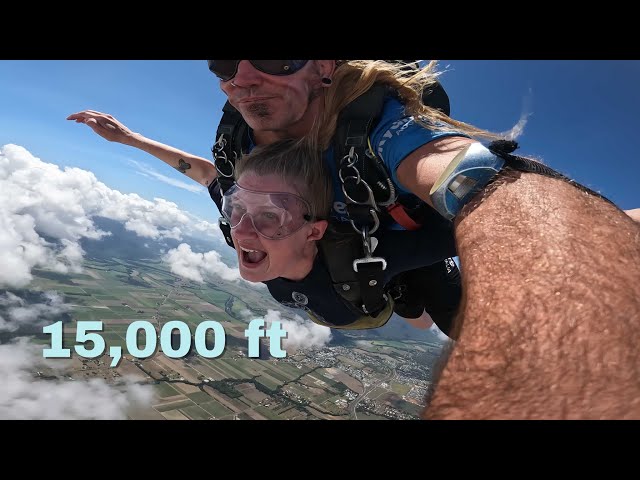 Skydiving over Cairns Australia | First skydive experience