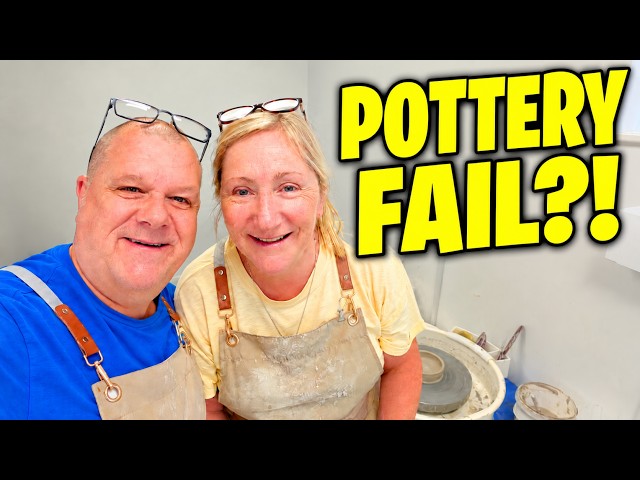 We Tried Pottery for the First Time… Then Played Bingo at Danny Dyer’s Caravan Park!