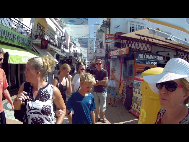 Torremolinos shopping streets