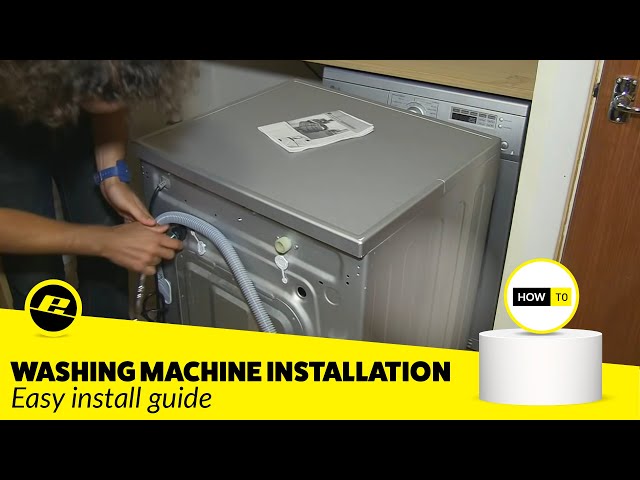 How to Install a Washing Machine (Simple Setup Guide)