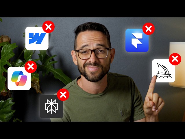 The ONLY 4 AI Tools I Actually Use As A Web Designer