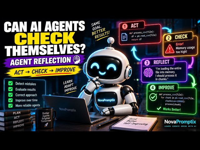 GenAI Concept #28 | What is Agent Reflection?🤖 | GenAI Explained