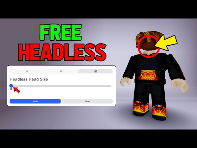NEW FREE FAKE HEADLESS TRICK ON ROBLOX! (Mobile & PC 2026)