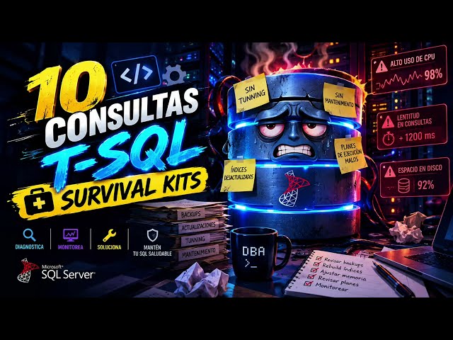 10 Consultas T-SQL + Survival Kits