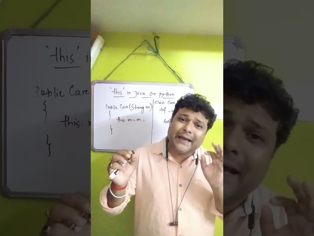 Python vs Java: Why self isn't this!🤯
