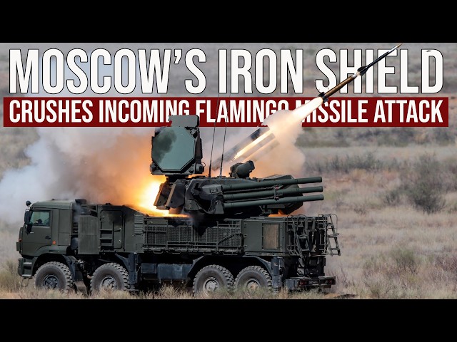 Moscow’s Iron Shield Crushes Incoming Flamingo Missile Attack