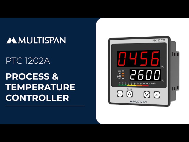 Introducing Multispan's Process Temperature Controller: PTC 1202A