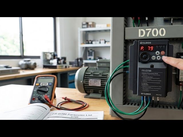 How to Program the Mitsubishi FR-D700 VFD | Full Guide