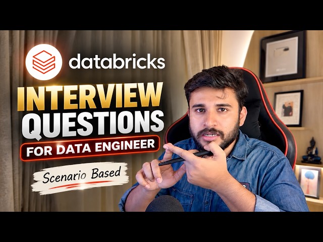 Databricks Interview Questions for Data Engineers 🔥 | REAL Scenario-Based Questions (2026)