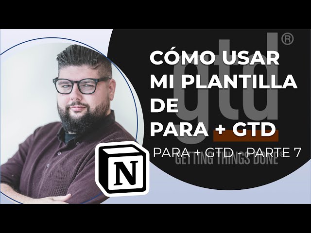 How my Tiago Forte PARA template works | PARA + GTD in NOTION - Part 7