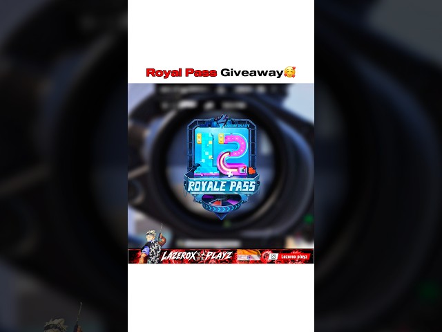 Royal pass giveaway 🥰 #bgmi #freefire #pubg #royalpass #giveaway #shortsfeed