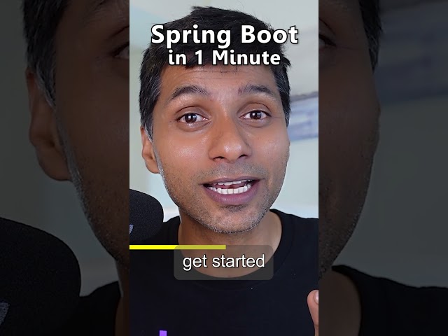 Spring Boot in 1 Minute