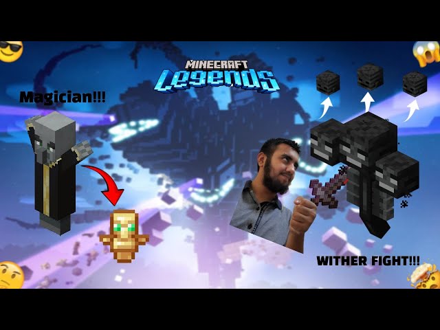 Minecraft WITHER FIGHT!!!+Raid... (MINECRAFT) Part 8💎