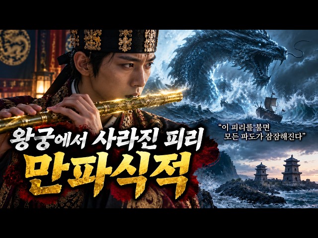 폭풍을 멈췄다는 신라의 피리 l 만파식적