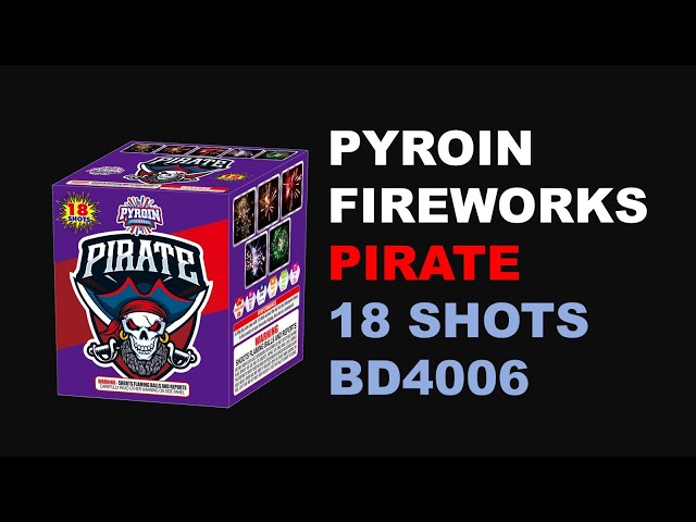 BD4006 PIRATE18SHOTS 200G CAKE THIS ONE IS CHANMPION