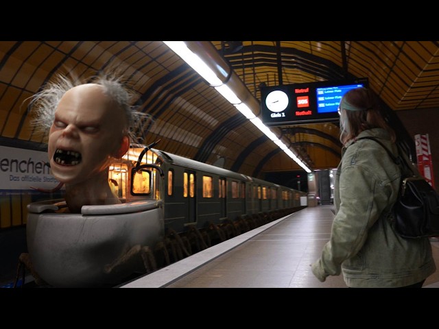 Skibidi Toilet - a metro nightmare | Short Horror film - NO AI