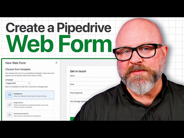 How to Create a Web Form in Pipedrive