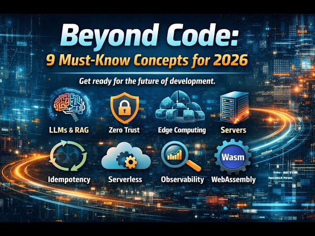 Beyond Code: 9 Must-Know Concepts for 2026