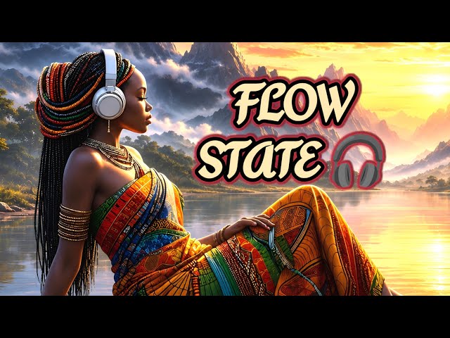 AFROBEAT FLOW STATE 🎧 | Chill Lofi Beats for Deep Focus, Work & Creativity
