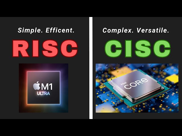 RISC vs CISC: Which Architecture POWERS Apple M1 and Intel x86