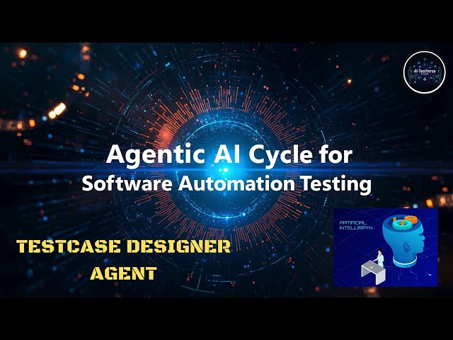 Testcase Designer Agent | Agentic AI Cycle for Software Testing - Part 4 | CrewAI + Python based