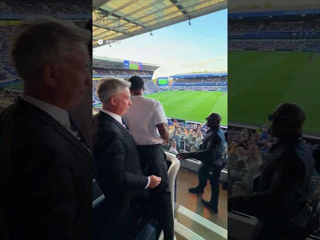 Jude Bellingham soaking it all in as he visits Birmingham for their friendly against Barcelona 🤝 🔵