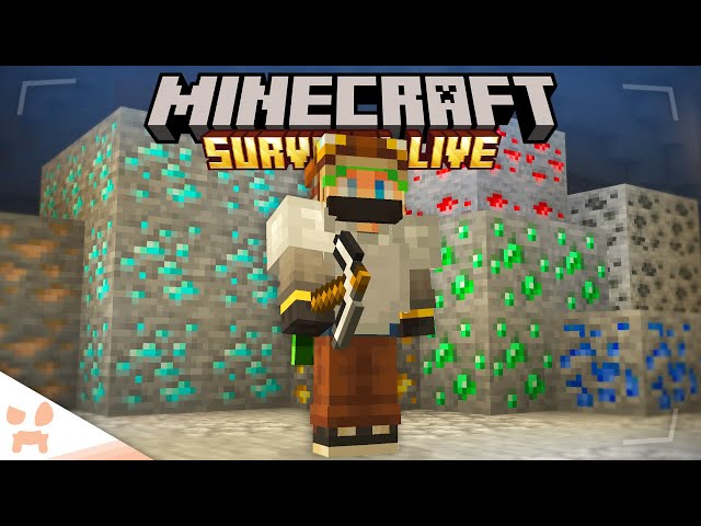 FINDING MY FIRST DIAMONDS IN NEW MINECRAFT SURVIVAL!