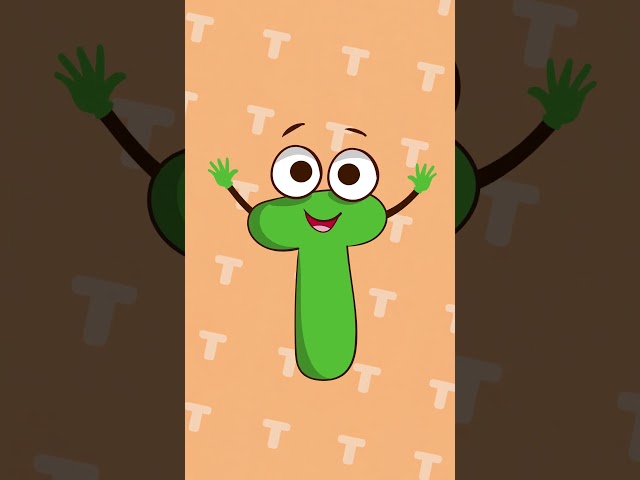 Alphabet Letter T | ABC Phonics Song