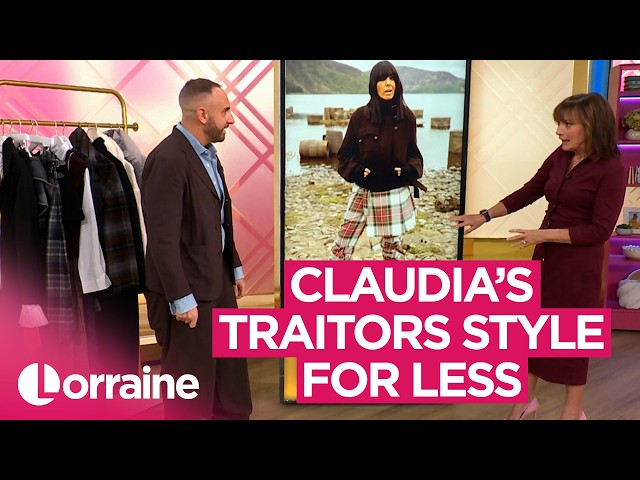 Get Claudia's Traitors Style For Less | Lorraine