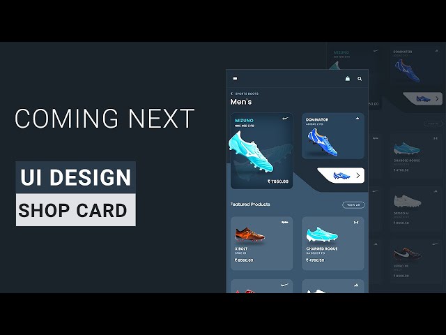 Tutorial Teaser - Shop Card | Coming Next