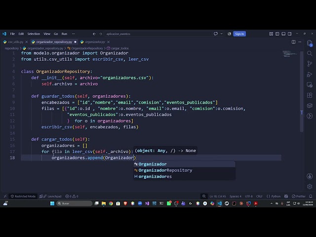 Implementation of Utils and Repository Class