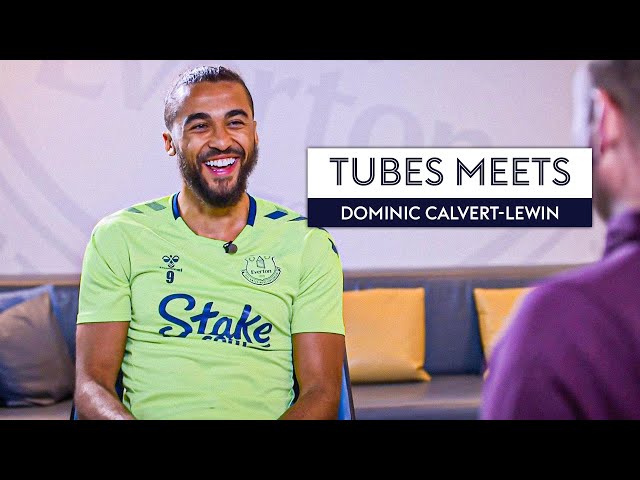 "You sound just like him" 🤣 Tubes meets Dominic Calvert-Lewin