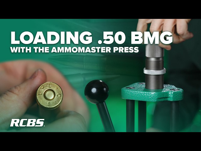 How to Reload .50 BMG | AmmoMaster-2 50 BMG Pack Setup & Process