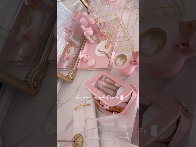 #asmr #pink #girlie @asmrsadiebeauty #asthetic #luxurylifestyle # glam #feminine #organization