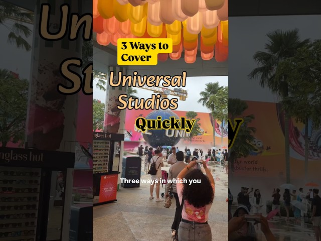 Tips to save time in Universal Studios  Singapore 😀 #shorts