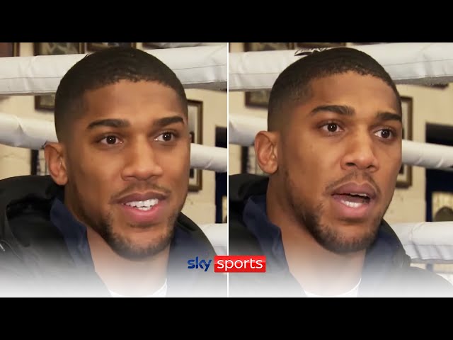 "I'm READY! The next fight I want is Tyson Fury!" | Anthony Joshua on doubters & fight location