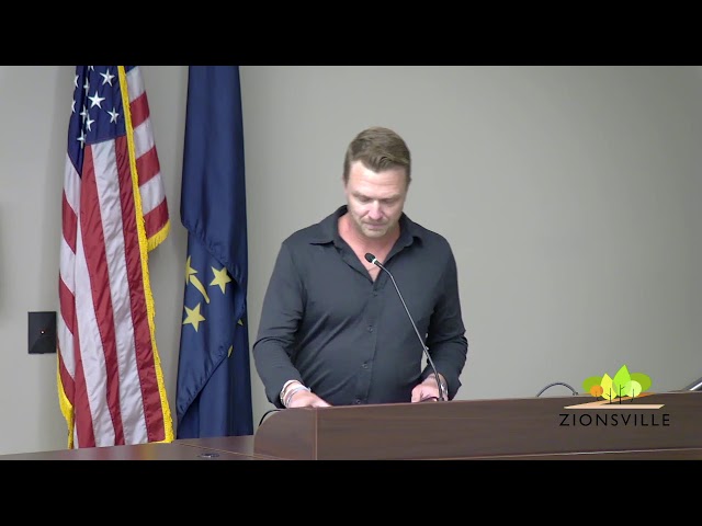 8/4/2025 Zionsville Town Council Meeting